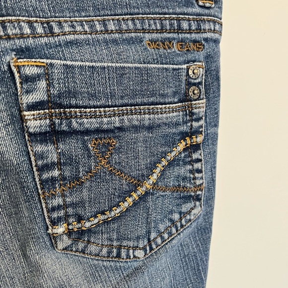 DKNY Women's Blue Bootcut Jeans size 6 - Picture 7 of 7